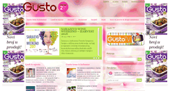 Desktop Screenshot of gusto.ba