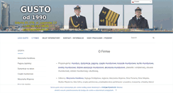 Desktop Screenshot of gusto.net.pl